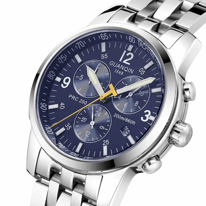Men’s Multifunctional Automatic Watch – Luxury Mechanical Timepiece | Waterproof Stainless Steel Wristwatch - Image 2