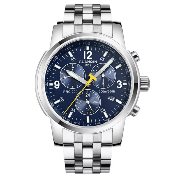 Men’s Multifunctional Automatic Watch – Luxury Mechanical Timepiece | Waterproof Stainless Steel Wristwatch